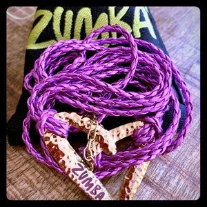 Zumba necklace/bracelet . New
